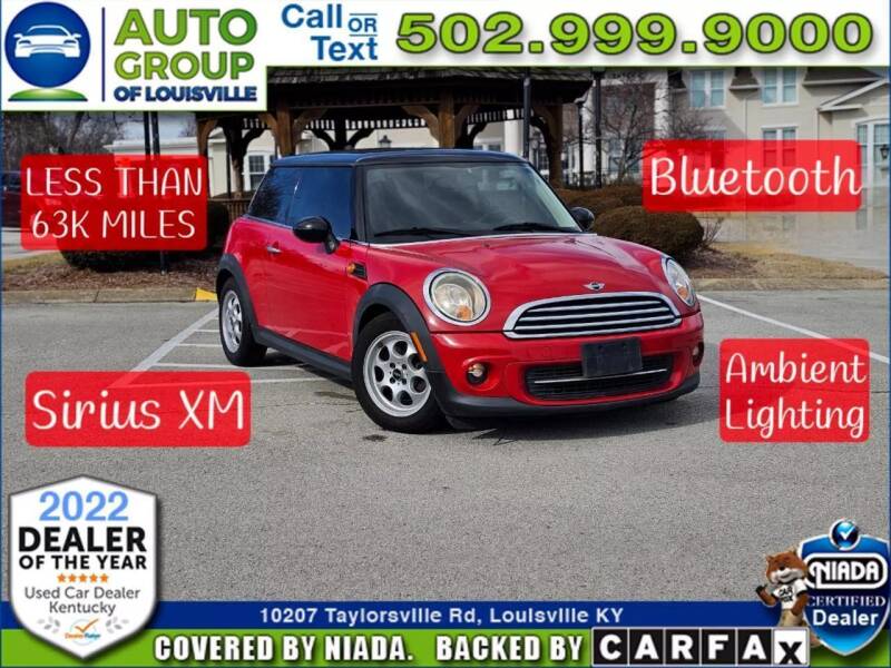 2012 MINI Cooper Hardtop for sale at Auto Group of Louisville in Louisville KY