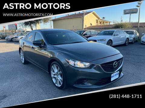 2017 Mazda MAZDA6 for sale at ASTRO MOTORS in Houston TX