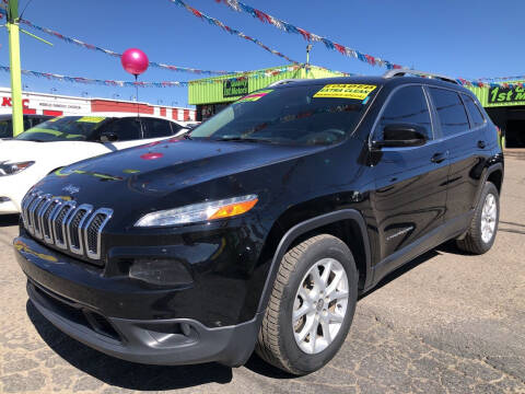 2017 Jeep Cherokee for sale at 1st Quality Motors LLC in Gallup NM