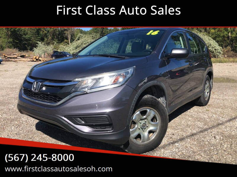 2016 Honda CR-V for sale at First Class Auto Sales MI in Erie MI