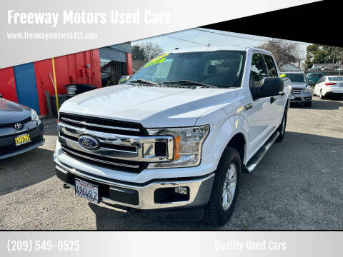 2018 Ford F-150 for sale at Freeway Motors Used Cars in Modesto CA