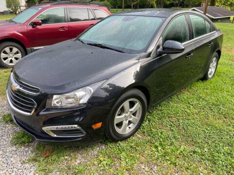 2015 Chevrolet Cruze for sale at LITTLE BIRCH PRE-OWNED AUTO & RV SALES in Little Birch WV
