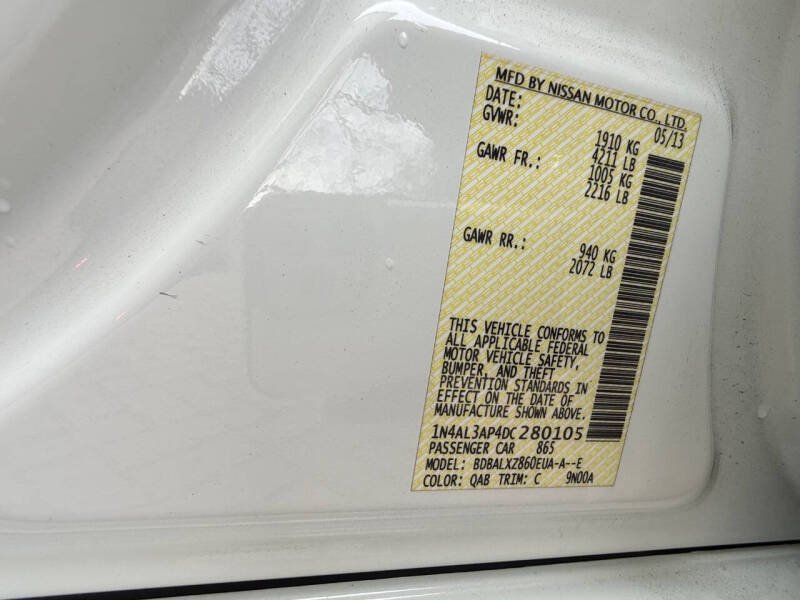 2013 Nissan Altima 2.5 SV