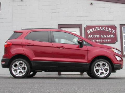 2021 Ford EcoSport for sale at Brubakers Auto Sales in Myerstown PA