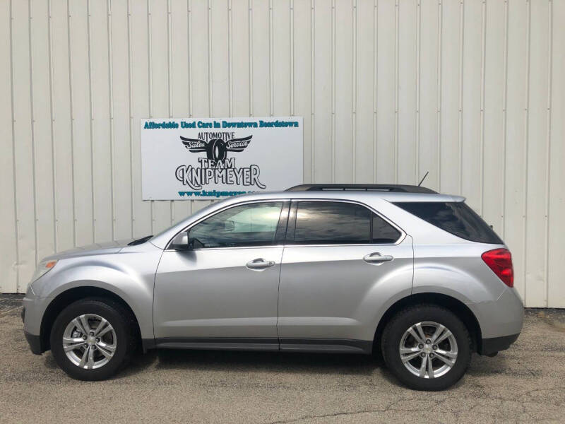 Used 2013 Chevrolet Equinox 1LT with VIN 2GNALDEK9D1132995 for sale in Beardstown, IL