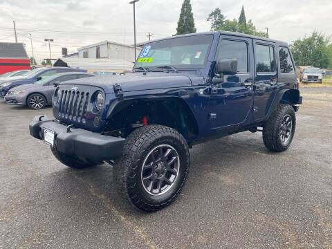 2013 Jeep Wrangler Unlimited for sale at Universal Auto Sales in Salem OR