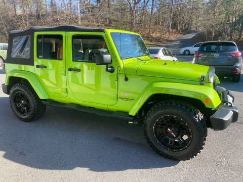 2012 Jeep Wrangler Unlimited for sale at Elite Auto Sales Inc in Front Royal VA
