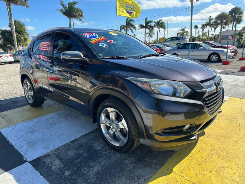 Used 2016 Honda HR-V EX-L with VIN 3CZRU6H79GM758906 for sale in Melbourne, FL