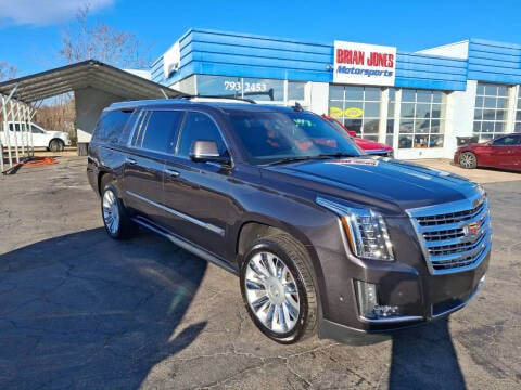 2018 Cadillac Escalade ESV for sale at Brian Jones Motorsports Inc in Danville VA