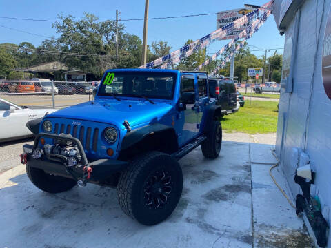 2010 Jeep Wrangler Unlimited for sale at Selective Wholesale Inc in Jacksonville FL