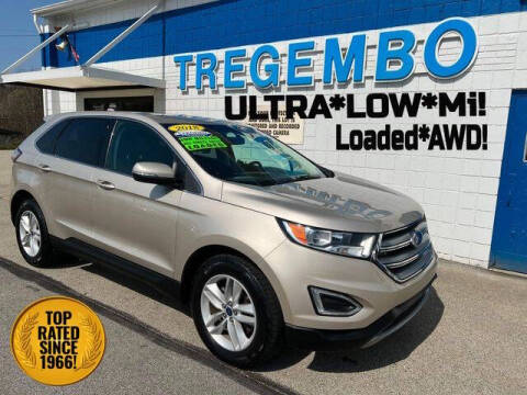 2018 Ford Edge for sale at TREGEMBO MOTORS in Bentleyville PA