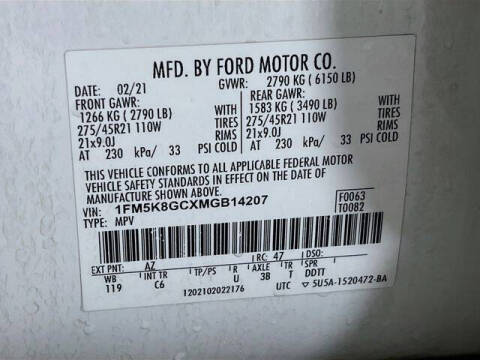 2021 Ford Explorer ST