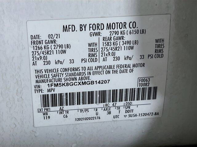 2021 Ford Explorer ST