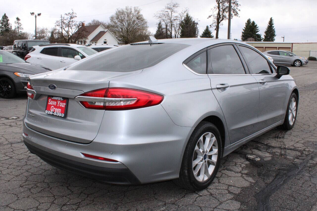 2020 Ford Fusion for sale at Jennifer's Auto Sales & Service in Spokane Valley, WA