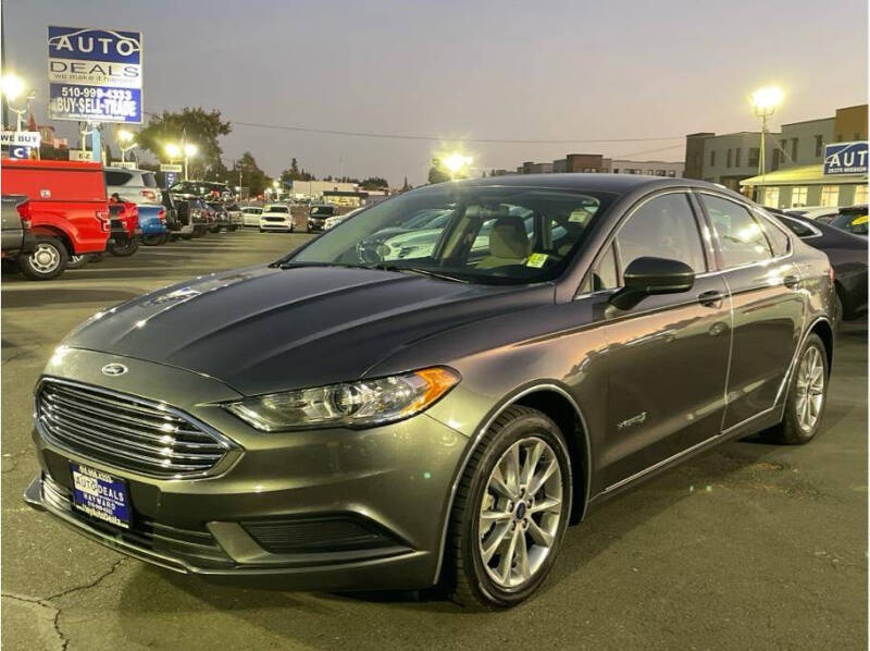 2017 Ford Fusion Hybrid for sale at AutoDeals in Hayward CA