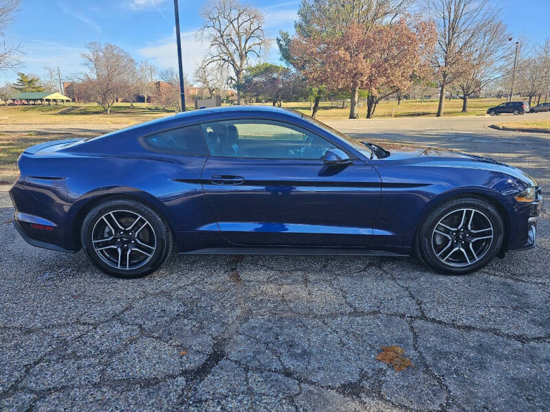 Used 2019 Ford Mustang EcoBoost Premium with VIN 1FA6P8TH9K5111745 for sale in Terre Haute, IN