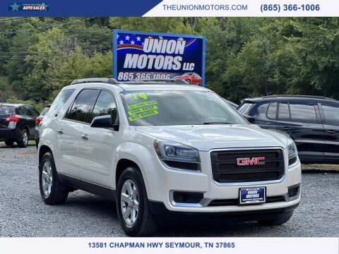 2014 GMC Acadia for sale at Union Motors in Seymour TN