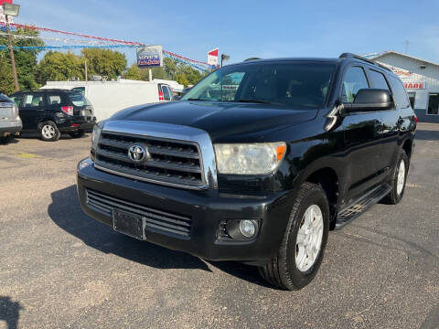 2014 Toyota Sequoia for sale at Steves Auto Sales in Cambridge MN
