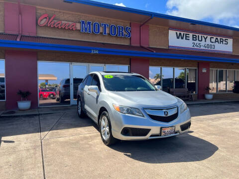 2014 Acura RDX for sale at Ohana Motors in Lihue HI