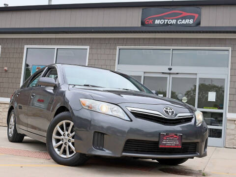2010 Toyota Camry Hybrid for sale at CK MOTOR CARS in Elgin IL