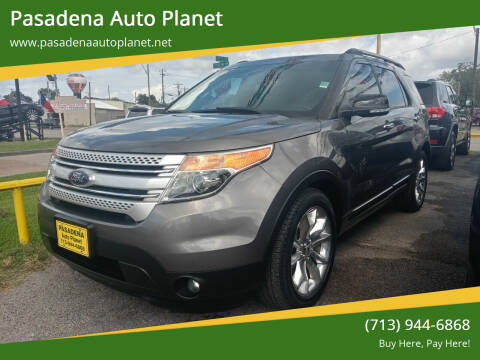 2013 Ford Explorer for sale at Pasadena Auto Planet in Houston TX