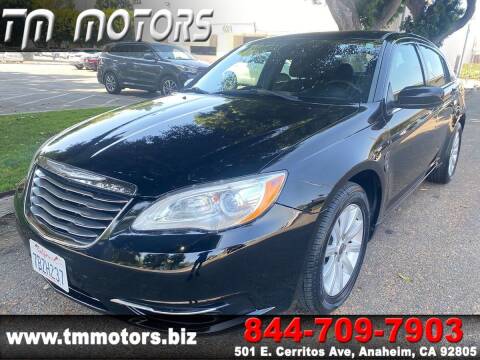 2014 Chrysler 200 for sale at TM Motors in Anaheim CA