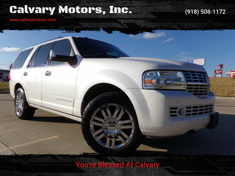 2010 Lincoln Navigator for sale at Calvary Motors, Inc. in Bixby OK