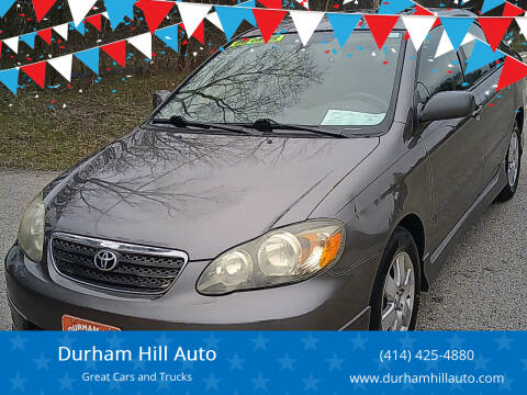 2008 Toyota Corolla for sale at Durham Hill Auto in Muskego WI