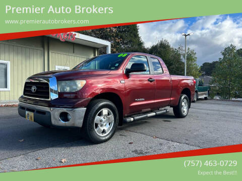 2008 Toyota Tundra for sale at Premier Auto Brokers in Virginia Beach VA