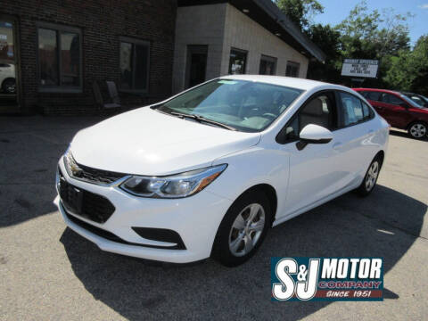 2016 Chevrolet Cruze for sale at S & J Motor Co Inc. in Merrimack NH