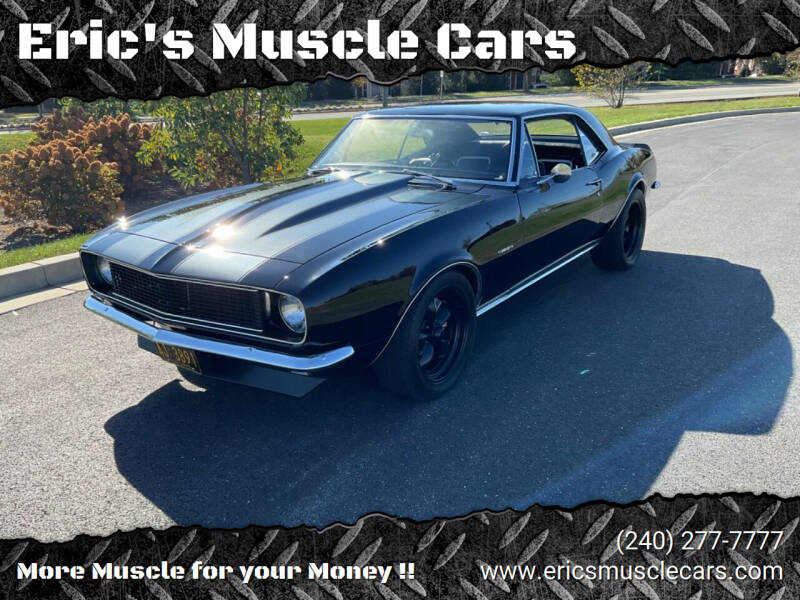1967 Chevrolet Camaro for sale at Eric's Muscle Cars in Clarksburg MD