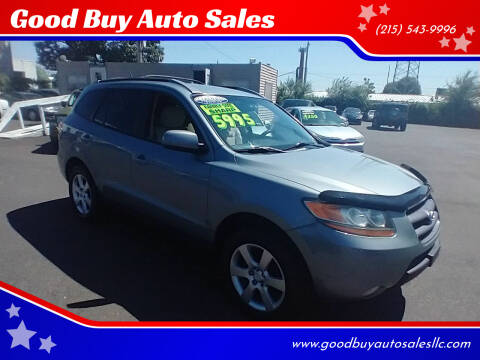 2008 Hyundai Santa Fe for sale at Good Buy Auto Sales in Philadelphia PA