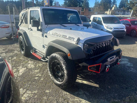 2016 Jeep Wrangler for sale at SNS AUTO SALES in Seattle WA