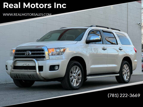 2013 Toyota Sequoia for sale at Real Motors Inc in Arlington MA