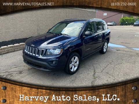 2014 Jeep Compass for sale at Harvey Auto Sales, LLC. in Flint MI