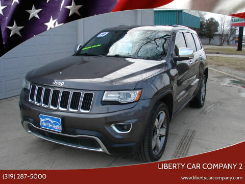 2014 Jeep Grand Cherokee for sale at Liberty Car Company - II in Waterloo IA