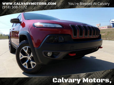 2016 Jeep Cherokee for sale at Calvary Motors, Inc. in Bixby OK