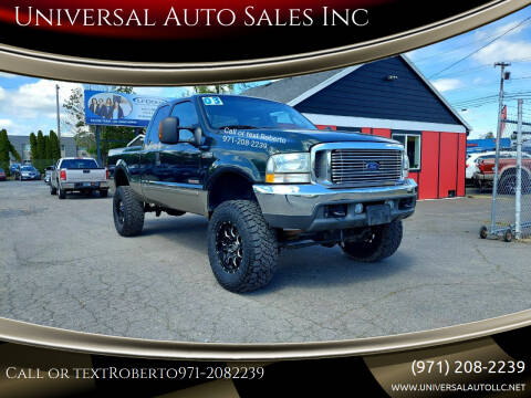 2003 Ford F-250 Super Duty for sale at Universal Auto Sales Inc in Salem OR