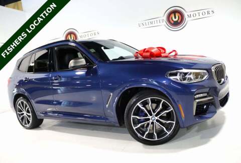 2020 BMW X3 for sale at Unlimited Motors in Fishers IN