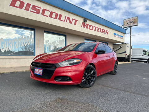 2016 Dodge Dart for sale at Discount Motors in Pueblo CO