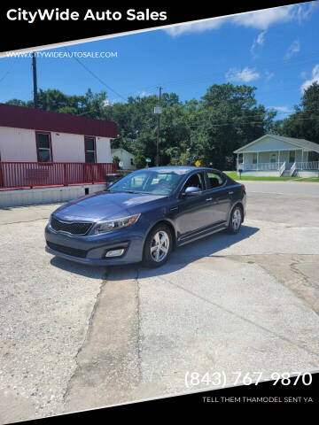 2015 Kia Optima for sale at CityWide Auto Sales in North Charleston SC