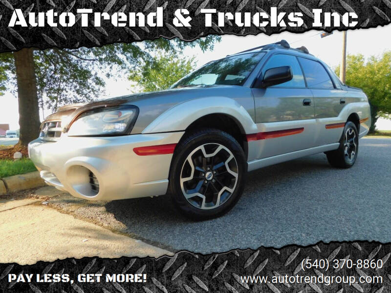 2005 Subaru Baja Sport