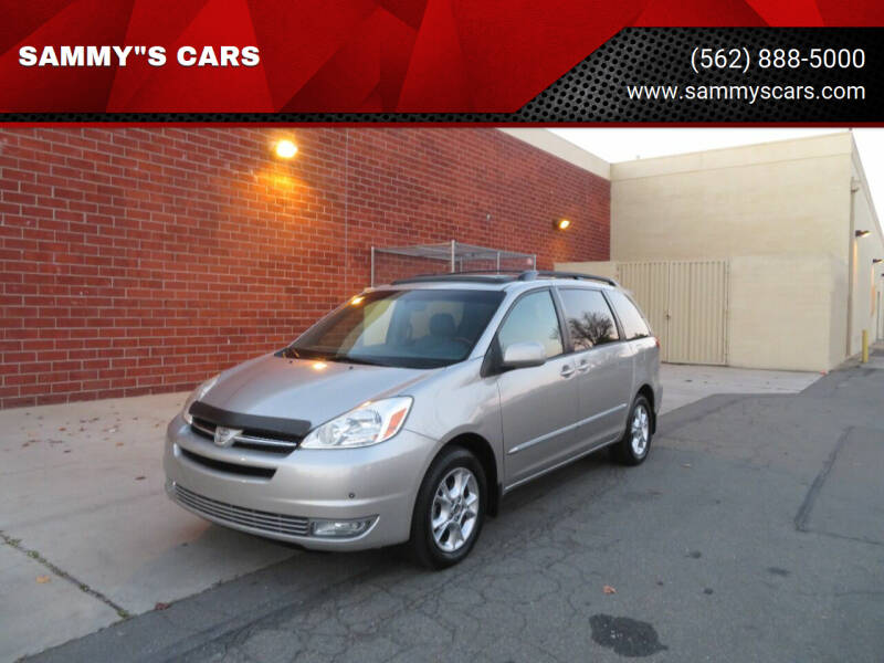 2005 Toyota Sienna for sale at SAMMY"S CARS in Bellflower CA