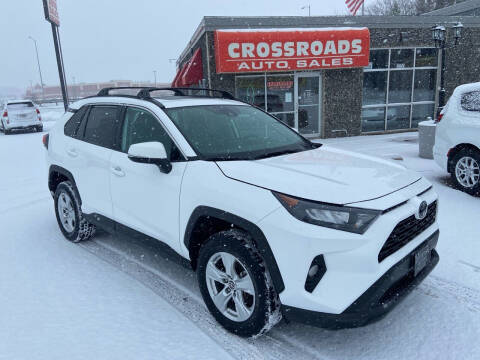 2021 Toyota RAV4 for sale at CROSSROADS AUTO SALES OF EAU CLAIRE, LLC in Eau Claire WI