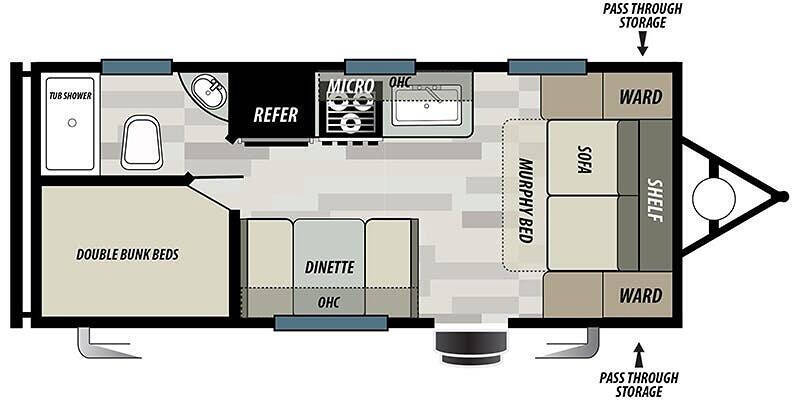 2020 Forest River Salem Cruise Lite 178DB for sale at Get Away RV Sales in Templeton, CA