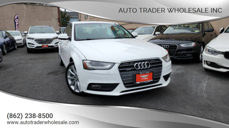 2013 Audi A4 for sale at Auto Trader Wholesale Inc in Saddle Brook NJ