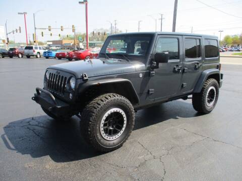 2016 Jeep Wrangler Unlimited for sale at Windsor Auto Sales in Loves Park IL