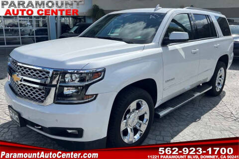 2018 Chevrolet Tahoe for sale at PARAMOUNT AUTO CENTER in Downey CA