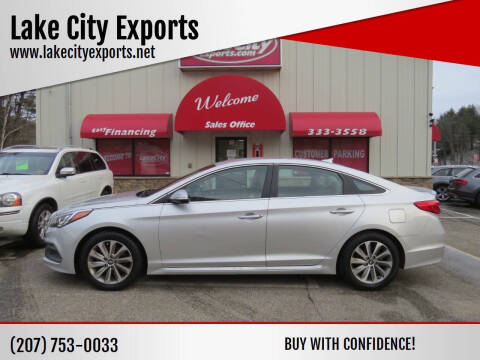 2017 Hyundai Sonata for sale at Lake City Exports in Auburn ME