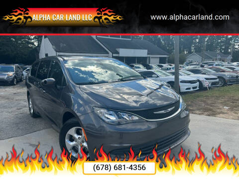2017 Chrysler Pacifica for sale at Alpha Car Land LLC in Snellville GA